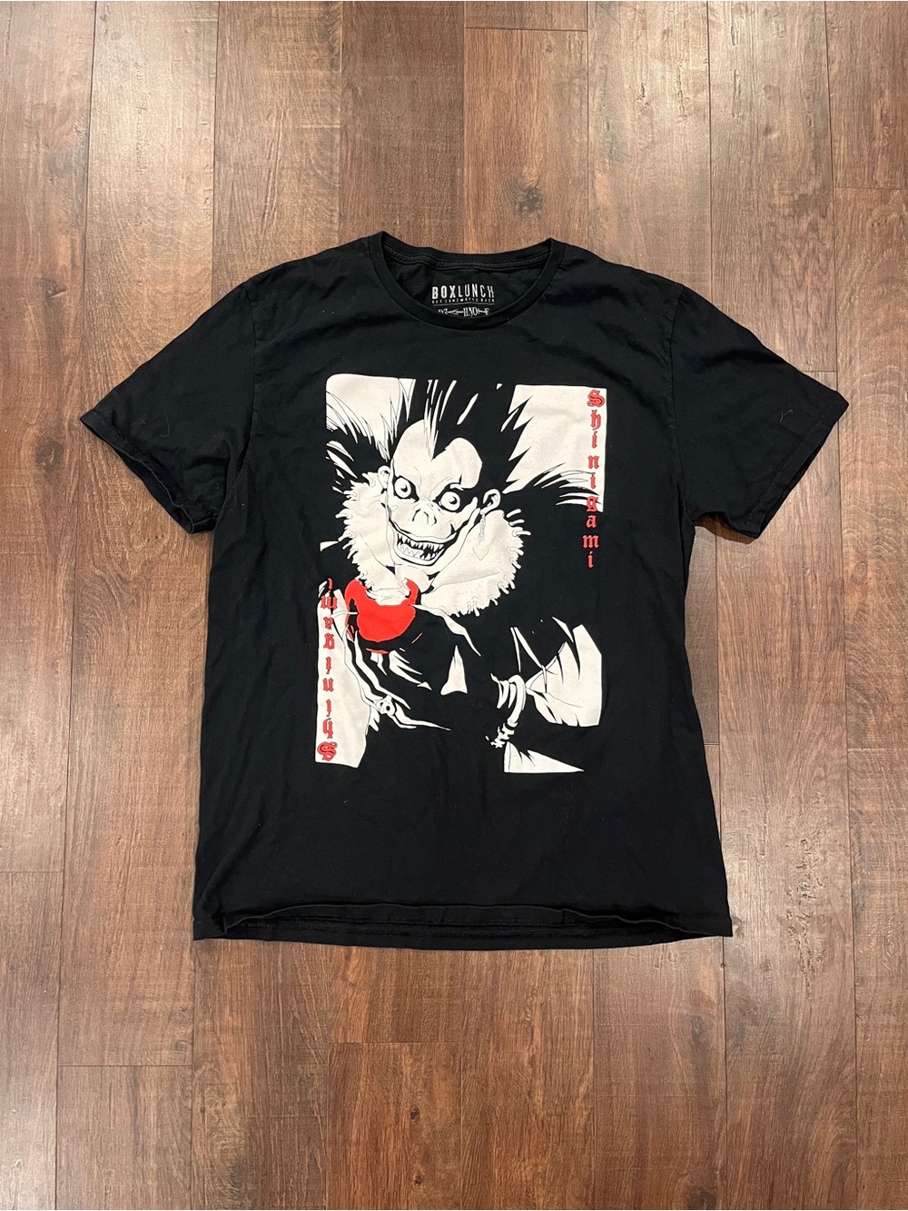 Death Note Ryuk Anime Japanese Manga Series Graphic T-shirt Large Boxlunch